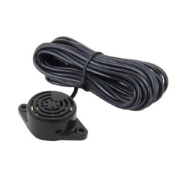 Kit sensori di parcheggio automatici con 4 sensori elettromagnetici nero