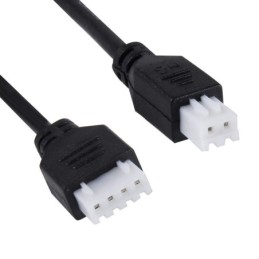 Kit sensori di parcheggio automatici con 4 sensori elettromagnetici nero