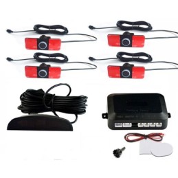 Kit 4 sensori di parcheggio con display