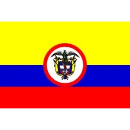 Bandiera Nazionale e della Marina Colombia 200x300 cm
