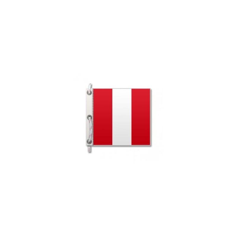 Bandiera Numerica Segnalazione Nautica "7" 60x50 cm