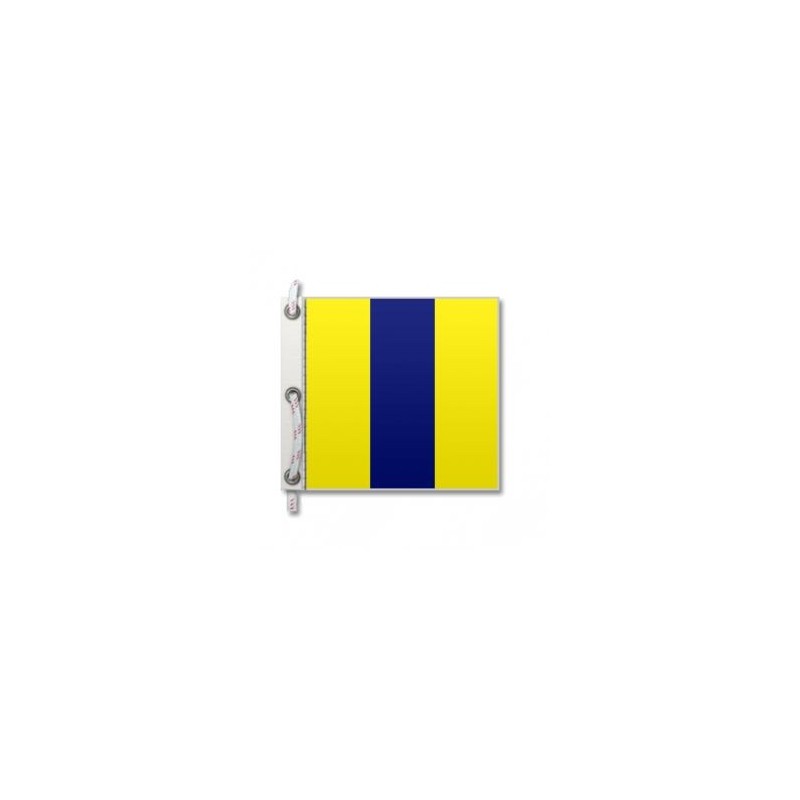 Bandiera Numerica Segnalazione Nautica "8" 60x50 cm
