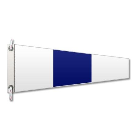 Pennello Segnalazione Nautica "Designazione" 170x50x15 cm