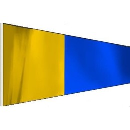 Pennello Segnalazione Nautica "5" Lungo 50x190 cm