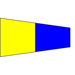 Pennello Segnalazione Nautica "5" Pentafive Lungo 340x100cm