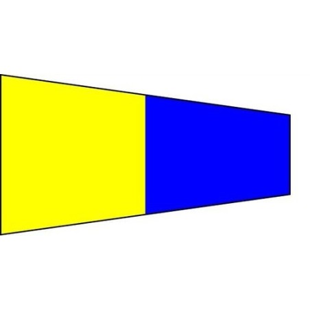 Pennello Segnalazione Nautica Pentafive "5" 170x50x15cm