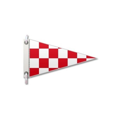 Bandiera Triangolare Segnalazione Nautica Emergenza 180x225cm