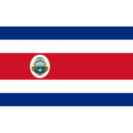 Bandiera di stato e della marina da guerra Costa Rica 300x200cm