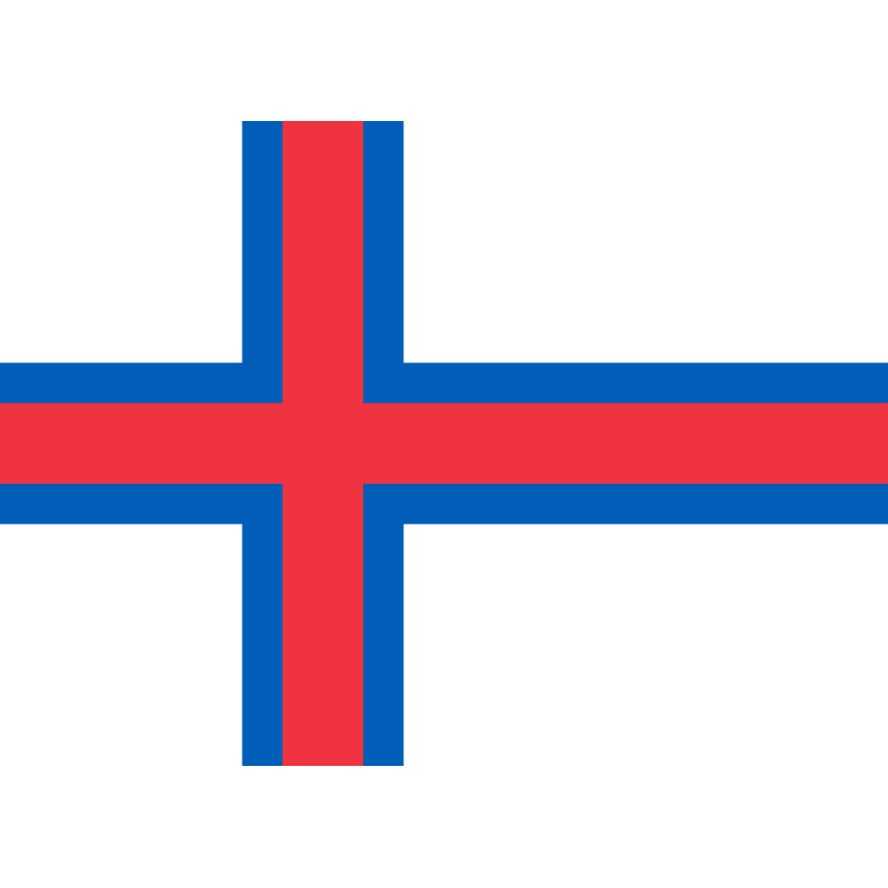 Bandiera Nazionale Isole Faroe 135x80cm