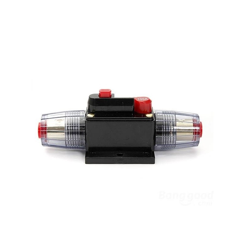 Interruttore con fusibile 100A 12-24V DC per Car Audio