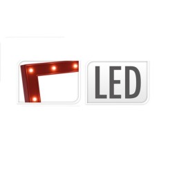 Cornice per foto con luci LED vari colori