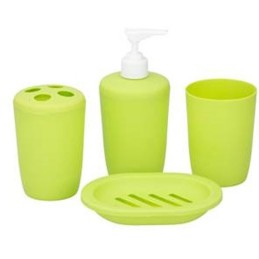 Set da bagno 4 pezzi vari colori