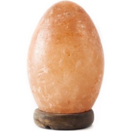 Lampada di sale dell'Hymalaya superficie liscia a forma d'uovo 2-3 kg