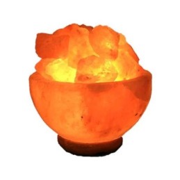 Lampada di sale dell'Hymalaya braciere