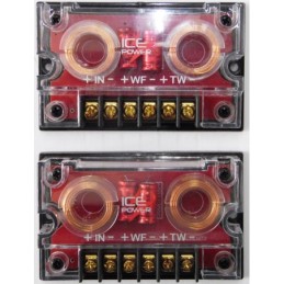 Kit Car audio sistema a 2 vie tweeter/woofer/filtri  450W