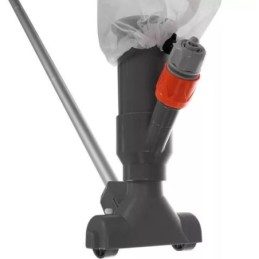 Kit 2 in 1 aspiratore e retino per pulizia piscine