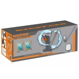 Kit 2 in 1 aspiratore e retino per pulizia piscine