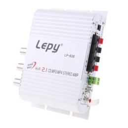 Amplificatore stereo Booster  2.1 15Wx2 + 20Wx1 Lepy LP838