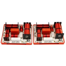 Coppia di filtri crossover a 4 vie 4-8 Ohm 180W 800-4800Hz
