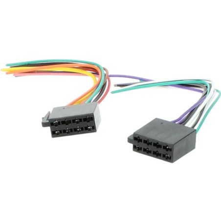 Set 2 cavi con terminali e connettori per autoradio modello CTC-420