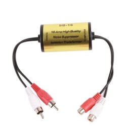 Isolatore di massa Ground Loop per car audio 15A
