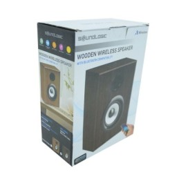Cassa Bluetooth ricaricabile in legno 5W con ingresso AUX 3.5mm