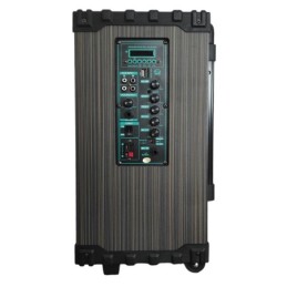Cassa acustica portatile ricaricabile trolley 10" 80W Bluetooth/SD/USB