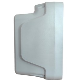 Coppia casse acustiche da parete 80W 4 Ohm bianche