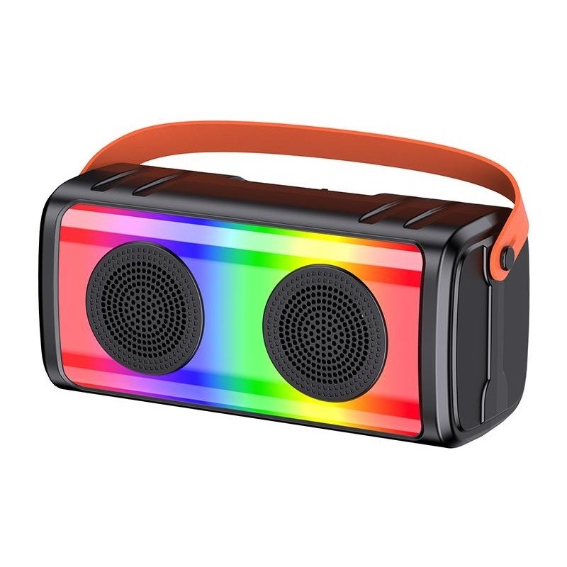 Cassa acustica ricaricabile luce LED Bluetooth/SD/USB/AUX 3" 10W KSC-1002