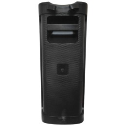 Cassa acustica ricaricabile 2x6" Bluetooth USB/Scheda SD con luci LED