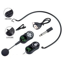 Microfono Wireless 2in1  ad archetto/Lavalier TTD-820