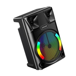 Cassa acustica ricaricabile luci LED 8" 20W Bluetooth/USB/FM JD032