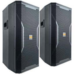 Coppia casse acustiche amplificate 300W woofer 2x8" Bluetooth/USB/Scheda SD