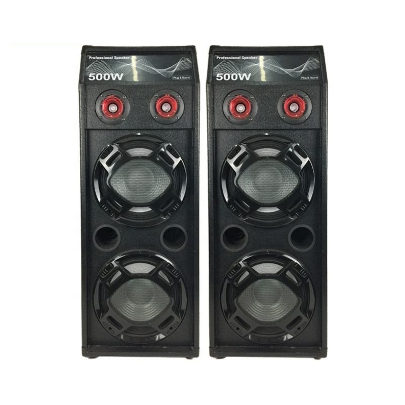 Coppia casse acustiche amplificate 300W - Bluetooth/USB/Scheda SD