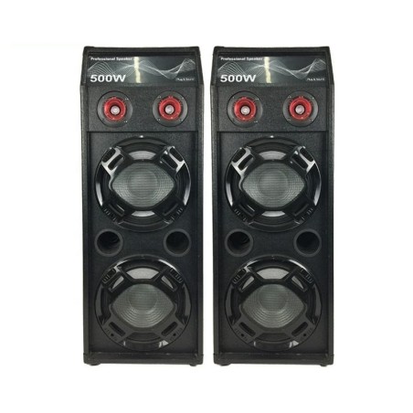 Coppia casse acustiche amplificate 300W - Bluetooth/USB/Scheda SD