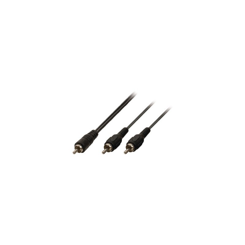 Cavo Audio RCA Maschio - 2x RCA Maschio 10.0 m Nero
