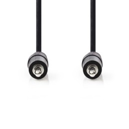 Cavo Audio Stereo jack audio maschio 3,5 mm  1m Nero