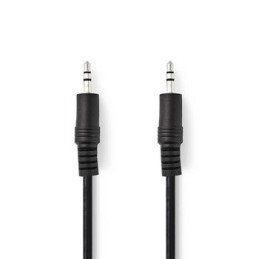 Cavo Audio Stereo Maschio da 3,5 mm - Maschio da 3,5 mm - 3.0 m - nero