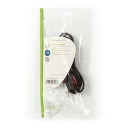Cavo Audio Stereo 2x RCA maschio - 2x RCA femmina 2.0 m Nero