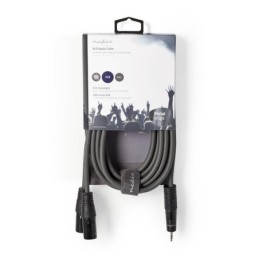 Cavo Audio XLR |2x Maschio a 3 Pin XLR-Maschio da 3,5 mm|3.0 m