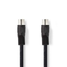 Cavo maschio DIN a 5 pin - Cavo maschio DIN a 5 pin - 2.0 m - Nero