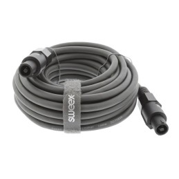 Cavo Altoparlante a 2 Pin Femmina -  2 Pin Femmina 10m Grigio Scuro Sweex