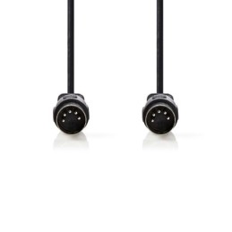 Cavo audio DIN maschio DIN a 5 pin - maschio DIN a 5 pin 3.0 m Nero