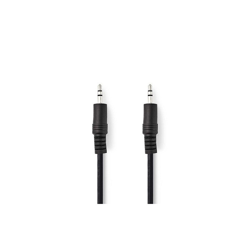 Cavo Audio Stereo | Maschio da 3,5 mm - Maschio da 3,5 mm | 2m | Nero