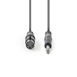Cavo Audio XLR Bilanciato Femmina a 3 Pin XLR - Maschio da 6,35mm 1.5m