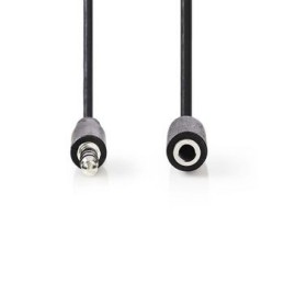 Cavo Audio Stereo Maschio da 3,5mm-Femmina da 3,5 mm 3m Nero