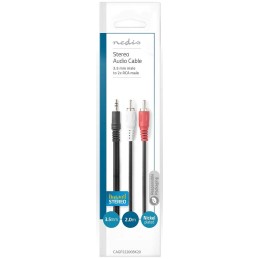 Cavo Audio Stereo Maschio da 3,5mm-2x RCA maschio 2m