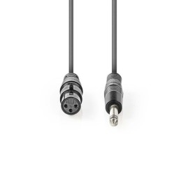 Cavo Audio XLR non Bilanciato Femmina a 3 Pin XLR-Maschio da 6,35mm 1.5m
