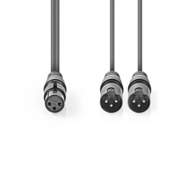 Cavo Audio XLR Bilanciato 2x Maschio a 3 Pin XLR-Femmina a 3 Pin XLR 1.5m