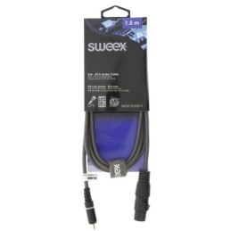 XLR Monocavo XLR 3p (Femmina) - RCA Maschio 1.5 m Sweex